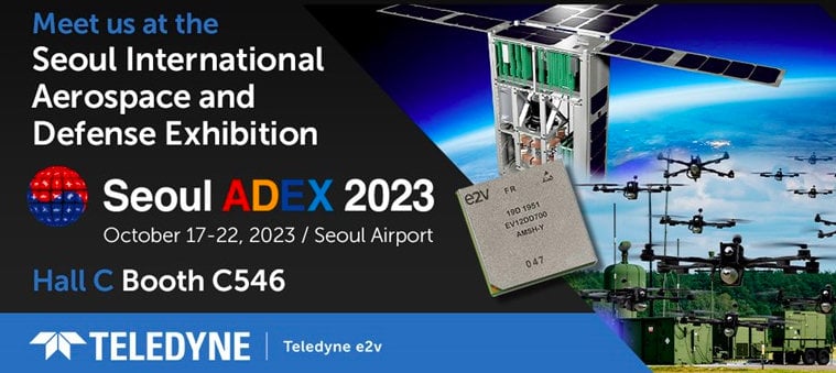 Teledyne e2v to attend Seoul ADEX 2023